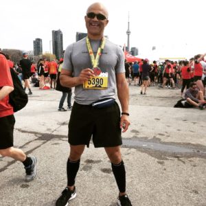 After the Toronto Half Marathon